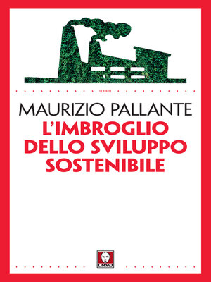 cover image of L'imbroglio dello sviluppo sostenibile